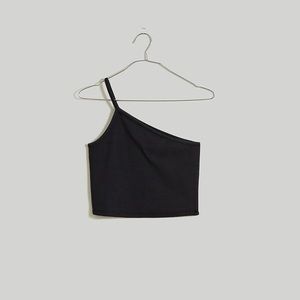 NWT One-Shoulder Crop Tank in Sleekhold